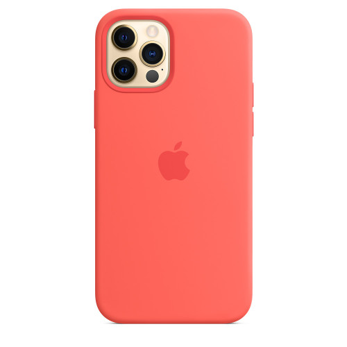 Чохол Apple iPhone 12/12 Pro Silicone Case MagSafe - Pink Citrus (MHL03)