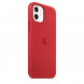 Чохол Apple iPhone 12/12 Pro Silicone Case MagSafe - PRODUCT RED (MHL63)
