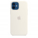 Чохол Apple iPhone 12/12 Pro Silicone Case MagSafe - White (MHL53)