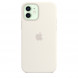 Чохол Apple iPhone 12/12 Pro Silicone Case MagSafe - White (MHL53)