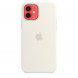 Чохол Apple iPhone 12/12 Pro Silicone Case MagSafe - White (MHL53)