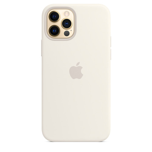 Чохол Apple iPhone 12/12 Pro Silicone Case MagSafe - White (MHL53)