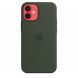 Чехол Apple iPhone 12 mini Silicone Case MagSafe - Cyprus Green (MHKR3) 