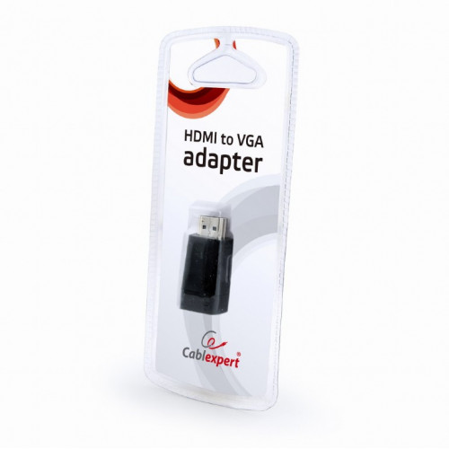 Адаптер Cablexpert (AB-HDMI-VGA-001) HDMI-VGA, черный
