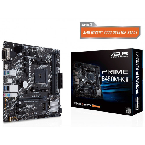 Материнcкая плата ASUS PRIME B450M-K II 