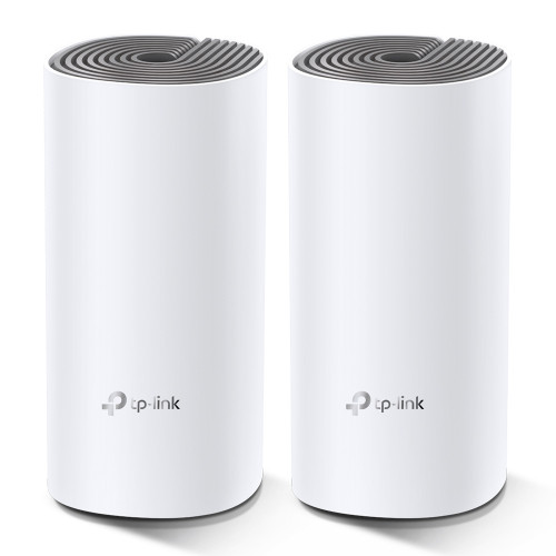Роутер TP-Link  DECO E4 2 pcs AC1200, 2xFE LAN/WAN, MESH, MU-MIMO, Beamforming