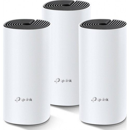 WiFi Mesh система TP-Link Deco M4 3-pack (AC1200, 2xGE LAN/WAN, MESH, MU-MIMO, 2 антенны, 3-pack)