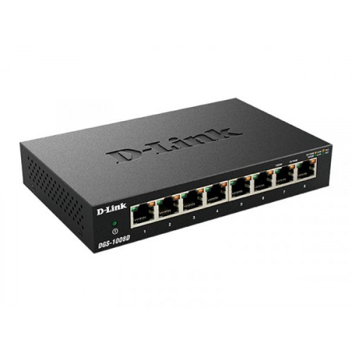 Коммутатор D-Link DGS-1008D