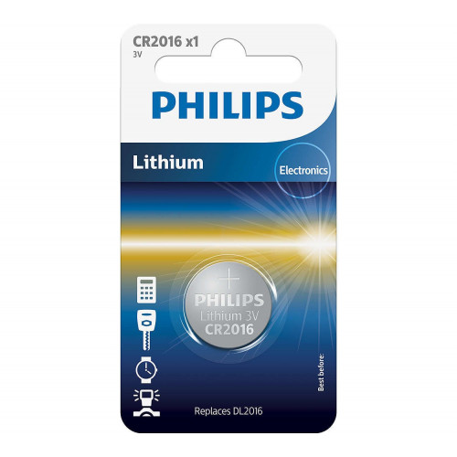 Батарейка Philips Lithium CR 2016 BLI 1