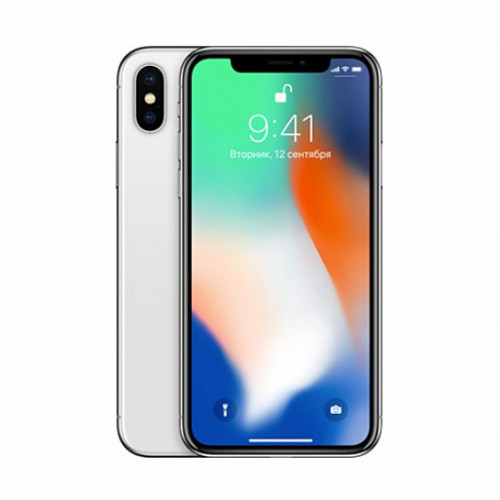 Apple iPhone X 64GB 本体 シルバー スマホケース付き Apple iPhone X 64Gb Silver (Used). Купить Apple iPhone X 64Gb