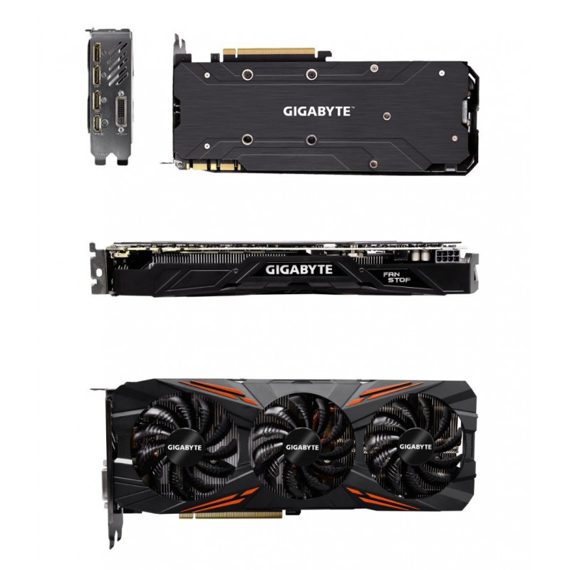 Видеокарта GeForce GIGABYTE GTX 1070 G1 Gaming (GV-N1070G1 GAMING