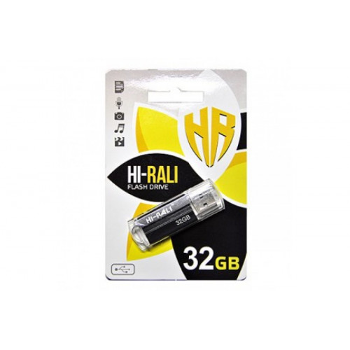 Флешка USB Hi-Rali 32GB CORSAIR Series Black (HI-32GBCORBK)