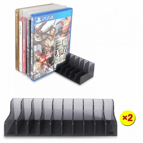 Держатель для дисков для Sony Playstation Black (2 шт.)