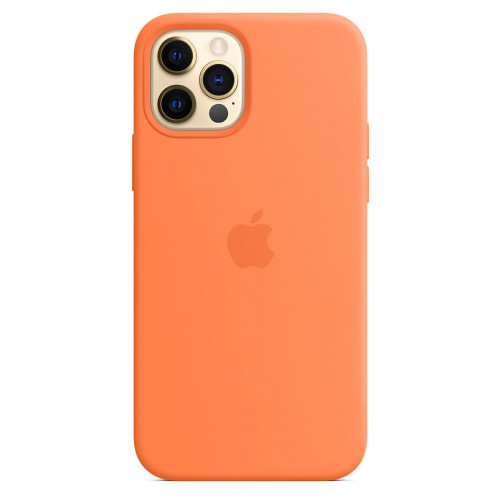 Чохол Silicone Case Kumquat (HC) для iPhone 12/12 Pro