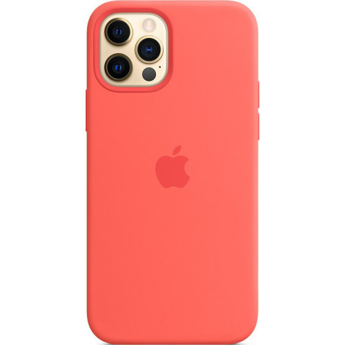 Чехол Silicone Case Pink Citrus (HC) для iPhone 12 / 12 Pro