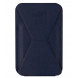 Кожаный чехол-бумажник с подставкой MOFT Snap-On MagSafe Baltic Blue