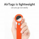 Брелок с кольцом Apple для AirTag Silicone Loop Orange (1:1)