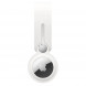 Брелок с кольцом Apple для AirTag Silicone Loop White (1:1)