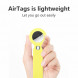 Брелок с кольцом Apple для AirTag Silicone Loop Yellow (1:1)