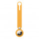 Брелок с кольцом Apple AirTag Silicone Loop Yellow (HC)