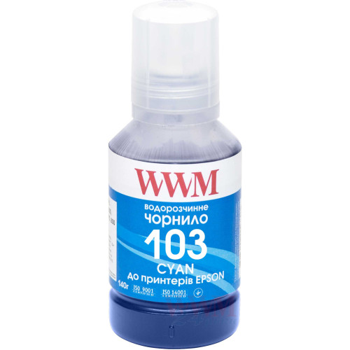 Чернила WWM 103 Cyan для Epson 140г (E103C)