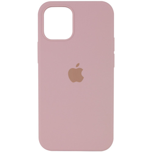 Чехол Apple Silicone Case с MagSafe Chalk Pink (1:1) для iPhone 13