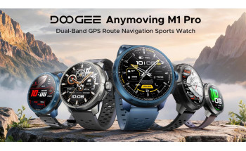 DOOGEE Anymoving M1 Pro — спортивні смарт-годинники з GPS і автономністю до 30 днів