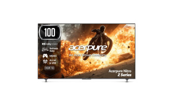 Acerpure Nitro Z Series – 100-дюймовый QLED телевизор с 4K и частотой 144 Гц
