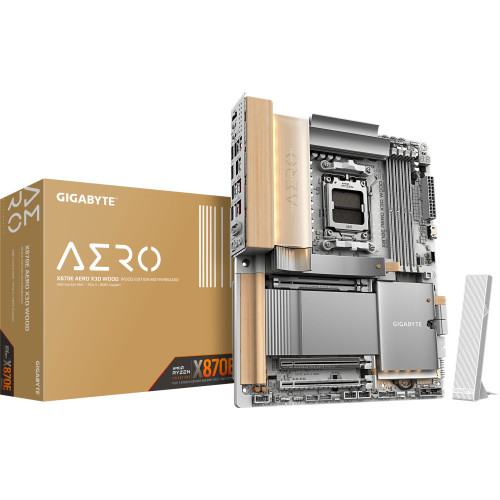 Материнская плата GIGABYTE X870E AERO X3D WOOD