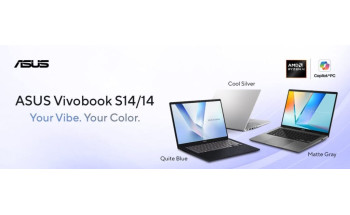 ASUS Vivobook S14 и Vivobook 14 — новые ноутбуки с процессорами Ryzen AI
