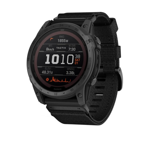 Garmin Tactix 7 Pro Ballistics Edition S. Powered T. Watch w. Applied B. and Nylon Band (010-02704-20/21)
