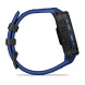 Смарт-часы Garmin Instinct 3 45 mm AMOLED Black with Blue Band (010-02936-03)
