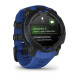 Смарт-часы Garmin Instinct 3 45 mm AMOLED Black with Blue Band (010-02936-03)