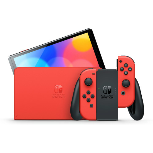 Портативная игровая приставка Nintendo Switch OLED Model Mario Red Edition (045496453633)