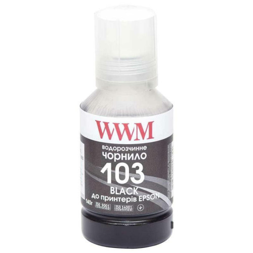 Чернила WWM 103 Black для Epson 140г (E103B)