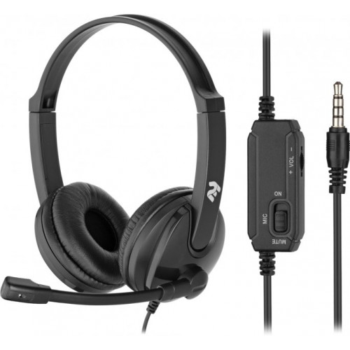 Гарнитура 2E CH12 On-Ear 3.5mm / 2*3.5mm