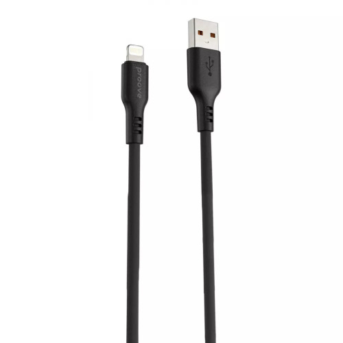 Кабель Proove Rebirth Lightning 2.4A 1m Black
