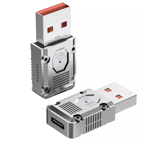 Перехідник Proove Gaming Matrix OTG Type-C to USB Silver