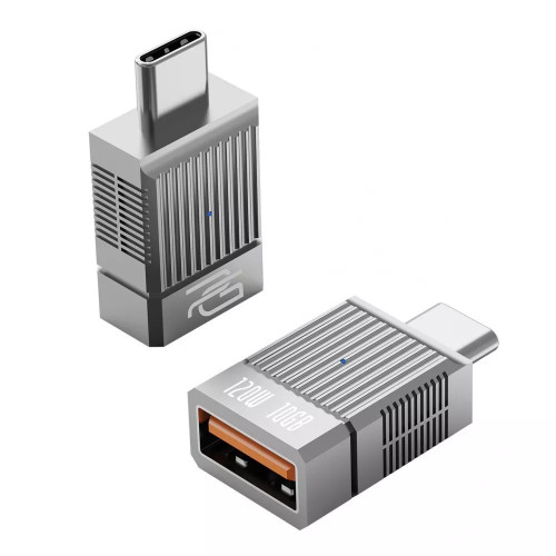 Переходник Proove Gaming Matrix OTG USB to Type-C Silver
