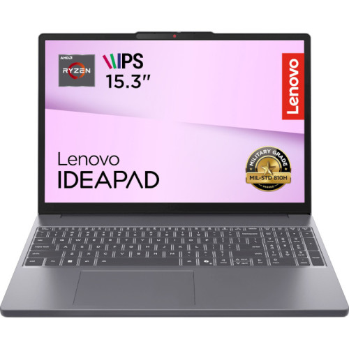 Ноутбук Lenovo ideapad Slim 3 15ARP10 Luna Grey (83K700TXRA)