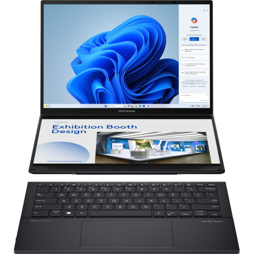 Ноутбук ASUS Zenbook Duo UX8406CA-QL047X Inkwell Gray (90NB14X1-M001P0)