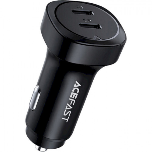 АЗУ Acefast B2 72W (2 Type-C) (Black)