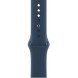 Apple Watch SE GPS 44mm Silver Aluminum Case w. Abyss Blue S. Band (MKQ43)