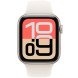 Apple Watch SE 3 GPS + Cellular 40mm Starlight Aluminium Case with Starlight Sport Band S/M (MEP64)