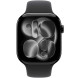 Apple Watch Series 11 GPS 46mm Jet Black Aluminium Case with Black Sport Band M/L (MEUX4)