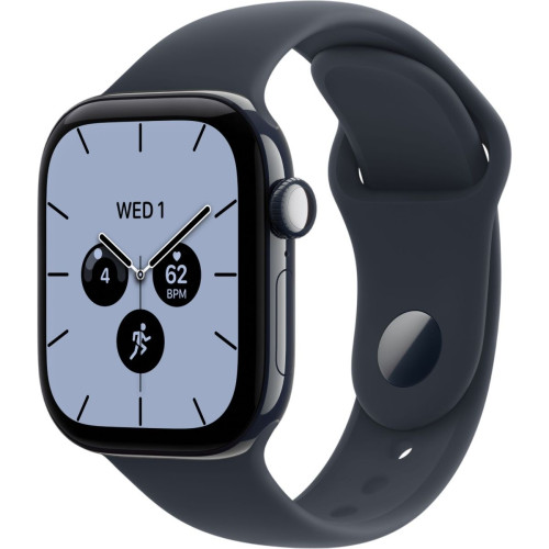 Apple Watch Series 12 GPS + Cellular 42mm Night Blue Ceramic Case with Navy Blue Sport Band M/L (MJH04)