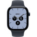 Apple Watch Series 12 GPS + Cellular 42mm Night Blue Ceramic Case with Navy Blue Sport Band M/L (MJH04)