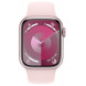 Apple Watch Series 9 GPS + Cellular 41mm Pink Aluminium Case with Light Pink Sport Band M/L (MRJ03)