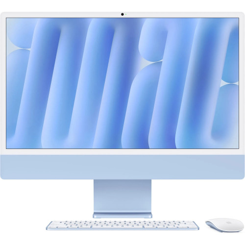 Apple iMac 24 M4 10GPU 24/512GB with Standard glass Blue 2024 (MD2T4)