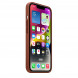 Чехол Apple iPhone 14 Plus Leather Case with MagSafe - Umber (MPPD3)